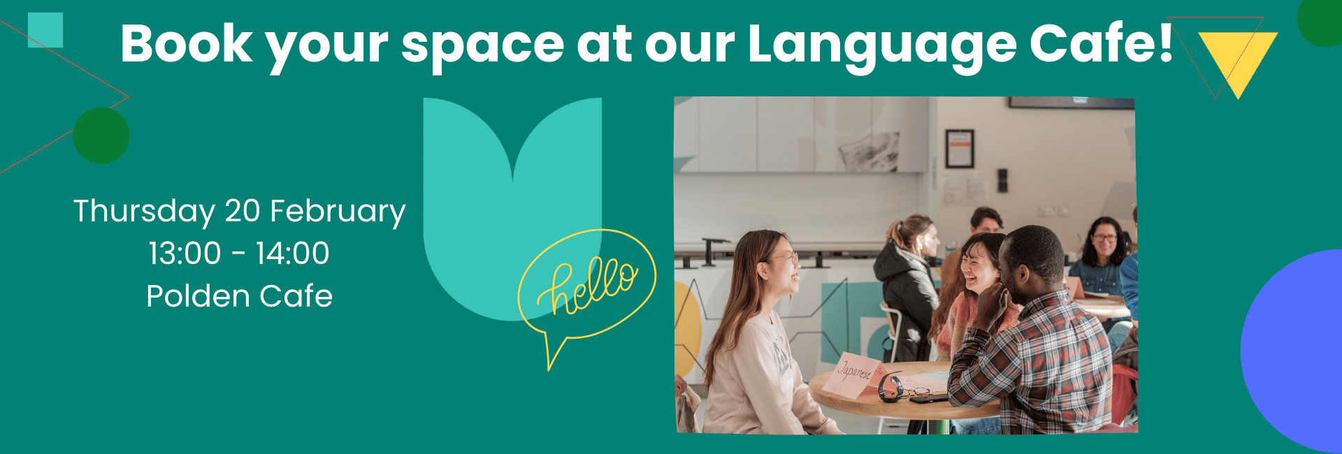 Sign up to the Language cafe