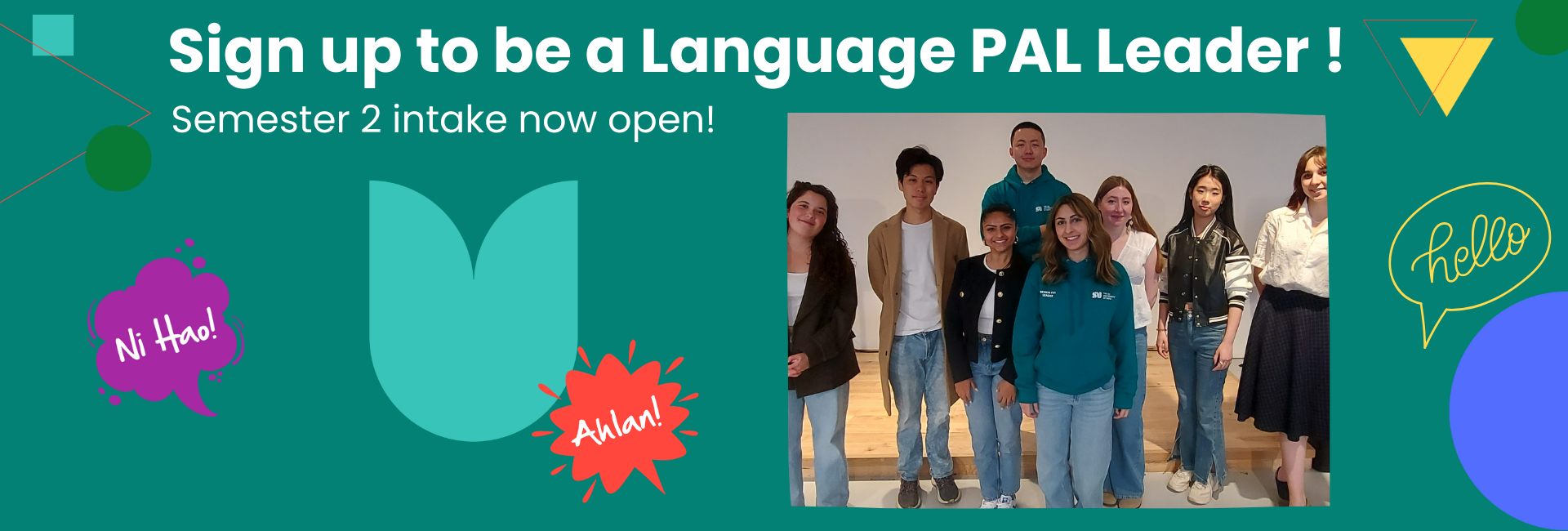 Sign up to be a Language PAL Leader